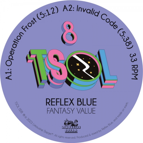( TSOL 008 ) REFLEX BLUE - Fantasy Value ( 12" ) Limousine Dream
